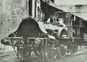 Great Eastern Railway (London & Blackwall-osio) Yhden kuljettajan tankkiveturi, 1860 tekijältä English Photographer