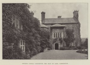 Gwydyrin linna, Carnarvon, Earl Carringtonin kotipaikka tekijältä English Photographer