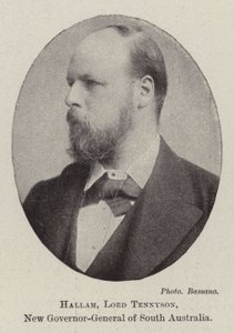 Hallam, Lord Tennyson, Etelä-Australian uusi kenraalikuvernööri tekijältä English Photographer