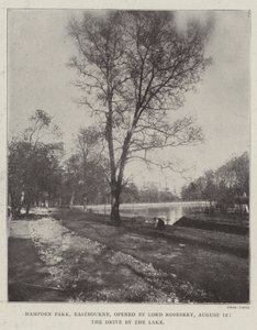 Hampden Park, Eastbourne, avasi Lord Rosebery, 12. elokuuta, Drive by the Lake tekijältä English Photographer