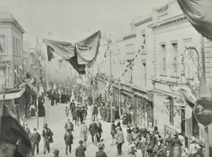 Hare Street: Woolwichin lautan avaaminen 1889 tekijältä English Photographer