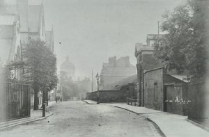 Highgate Archway: läntinen lähestymistapa, 1896 tekijältä English Photographer
