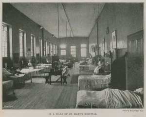 St Marys Hospitalin osastolla Lontoossa tekijältä English Photographer