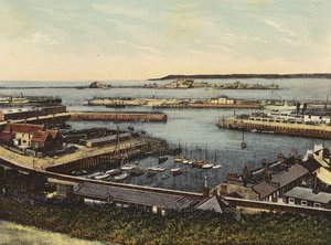 Jersey: Harbour, St Helier (värillinen kuva) tekijältä English Photographer