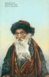 Jerusalemin juutalainen (värillinen kuva) tekijältä English Photographer