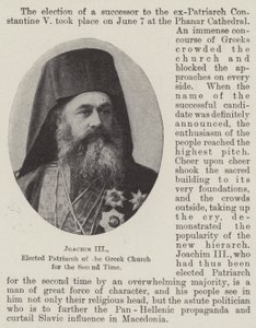 Joakim III valittiin Kreikan kirkon patriarkkaksi toista kertaa tekijältä English Photographer