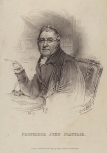 John Playfair, skotlantilainen matemaatikko, fyysikko ja geologi (kaiverrus). tekijältä English Photographer
