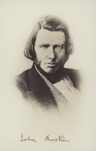 John Ruskin (1819-1900), englantilainen kirjailija, taidekriitikko, taiteilija ja sosiaalinen ajattelija tekijältä English Photographer