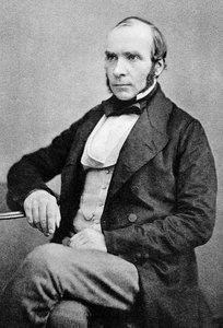 John Snow (1813-1858) englantilainen lääkäri, joka tunnetaan epidemiologiatyöstään, Autotype 1856, julkaistu vuonna 1887 (autotype) tekijältä English Photographer