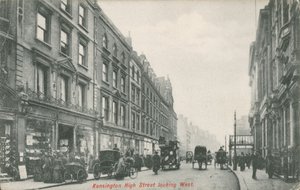 Kensington High Street näyttää lännestä tekijältä English Photographer