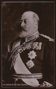 Kuningas Edward VII (s/w-kuva) tekijältä English Photographer