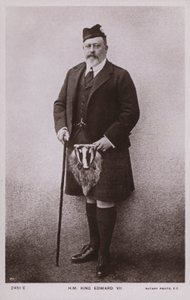 Kuningas Edward VII (s/w-kuva) tekijältä English Photographer