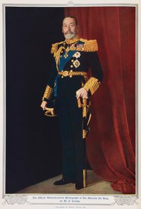 Kuningas Yrjö V vuonna 1935 tekijältä English Photographer