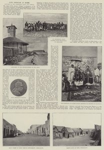Kuningas Menelik kotona