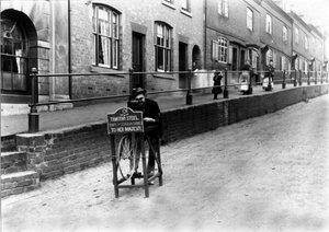 Veitsenhiomakone, Hall Street, Kidderminster tekijältä English Photographer