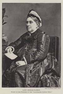Lady Ingram-Watkin, Illustrated London Newsin perustajan leski tekijältä English Photographer
