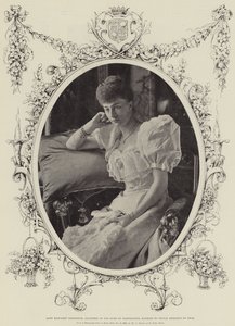 Lady Margaret Grosvenor, Westminsterin herttuan tytär, naimisissa Teckin prinssi Adolphusin kanssa