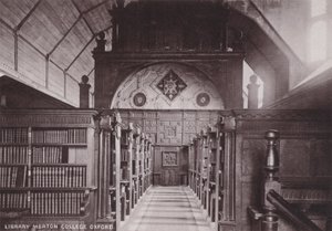 Merton College Oxfordin kirjasto tekijältä English Photographer