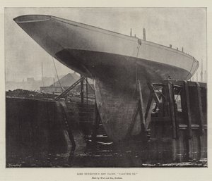 Lord Dunravens New Yacht, Valkyrie III tekijältä English Photographer