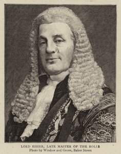 Lord Esher, edesmennyt rullien mestari tekijältä English Photographer