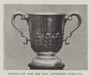 Loving-Cup kunnialliselle tykistöyhtiölle tekijältä English Photographer