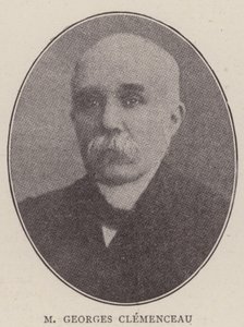 herra Georges Clemenceau tekijältä English Photographer