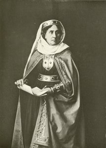 Madame Ristori hahmona Lady Macbeth (kaiverrus) tekijältä English Photographer