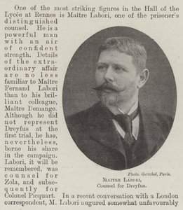 Maitre Labori, Dreyfusin asianajaja tekijältä English Photographer