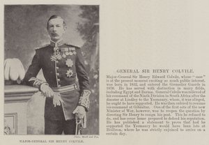 Kenraalimajuri Sir Henry Colvile tekijältä English Photographer