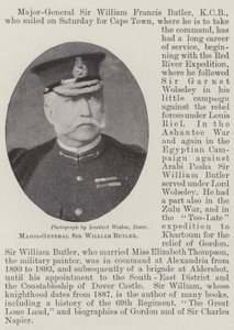 Kenraalimajuri Sir William Butler tekijältä English Photographer