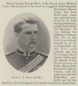 Majuri G E Hale, RAMC tekijältä English Photographer