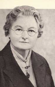 Margaret Bondfield, työväenpuolueen kansanedustaja ja Ison-Britannian hallituksen ensimmäinen naisministeri (m/v kuva) tekijältä English Photographer