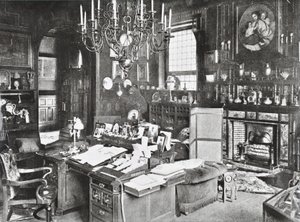 Marlborough House, Pall Mall, Westminster LB: Prince of Wales Study, 1895 tekijältä English Photographer