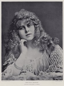 May Marton, englantilainen burleskinäyttelijä