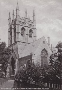 Merton College ja St John Baptist Church, Oxford tekijältä English Photographer