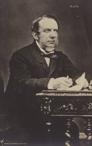 Michael William Balfe, irlantilainen säveltäjä (1808-1870) tekijältä English Photographer