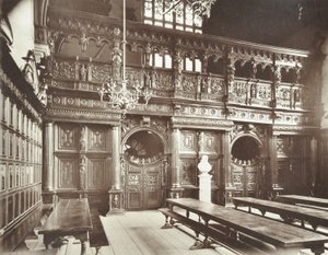 Middle Temple Hall, 1885 tekijältä English Photographer
