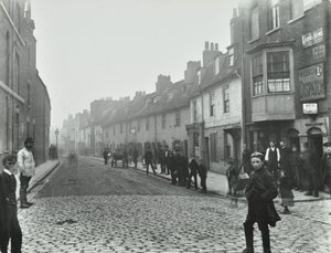 Mill Lane: Deptford Broadwaylta, Lontoosta, 1895 tekijältä English Photographer