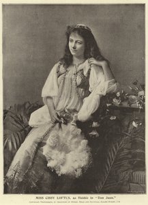 Neiti Cissy Loftus, Haideena Don Juanissa