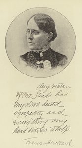 Neiti Frances E Willard tekijältä English Photographer