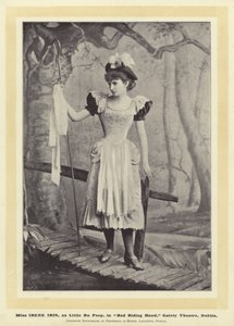 Miss Irene Iris, Little Bo Peep, Red Riding Hoodissa, Gaiety Theatre, Dublin
