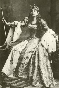 Miss Violet Vanbrugh hahmona Anne Boleyn (syväpaino) tekijältä English Photographer