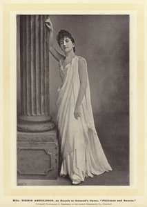 Mlle Sigrid Arnoldson, Baucisin roolissa Gounods Operassa, Philemon ja Baucis