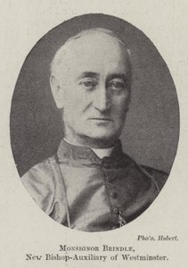 Monsignor Brindle, Westminsterin uusi piispa-apusjärjestö tekijältä English Photographer