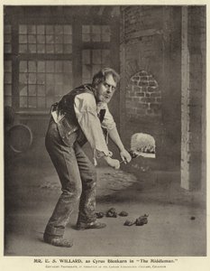 E. S. Willard, Cyrus Blenkarn elokuvassa The Middleman.