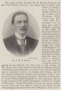herra F W H Harris tekijältä English Photographer