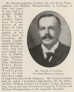Gerard A Lowther, uusi Britannian ministeri Santiagossa tekijältä English Photographer