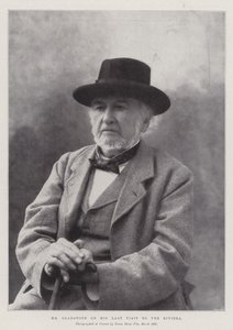 Herra Gladstone viimeisellä vierailullaan Rivieralla tekijältä English Photographer
