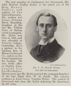 J H Dudley Ryder, Gravesendin uusi kansanedustaja tekijältä English Photographer