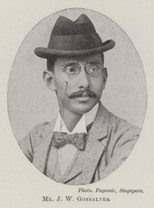 herra J W Gonsalves tekijältä English Photographer